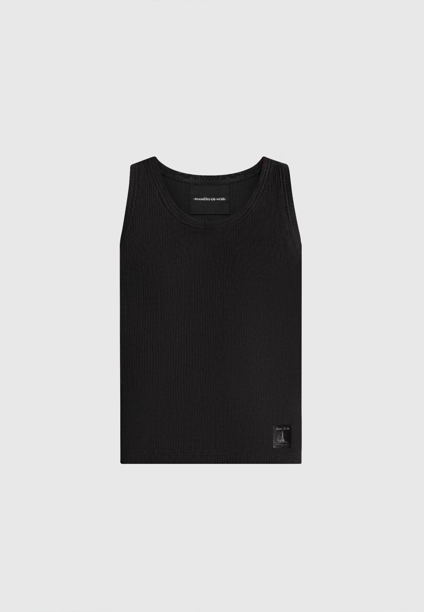vs001-ribbed-cotton-vest-black