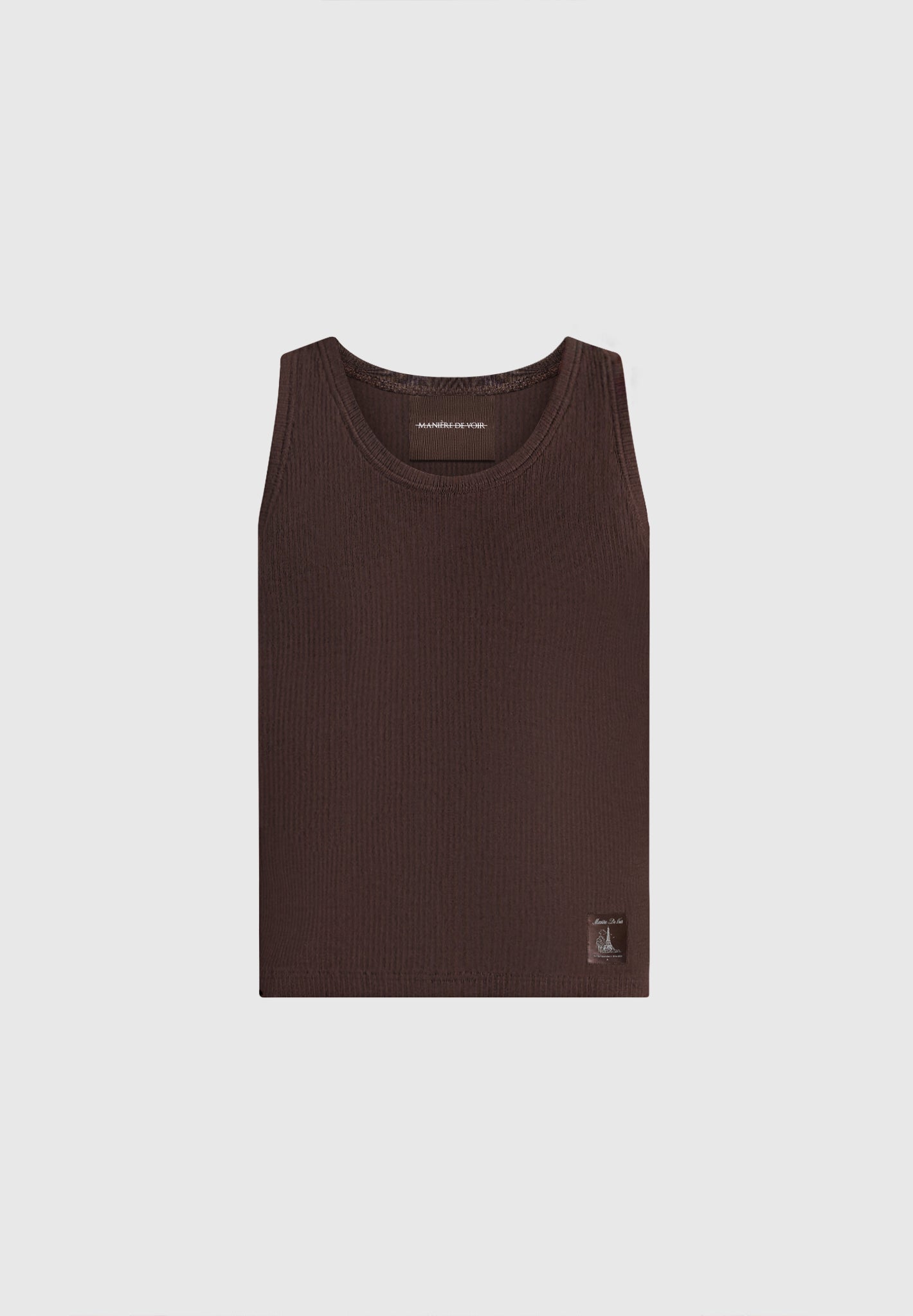 ribbed-cotton-vest-dark-brown