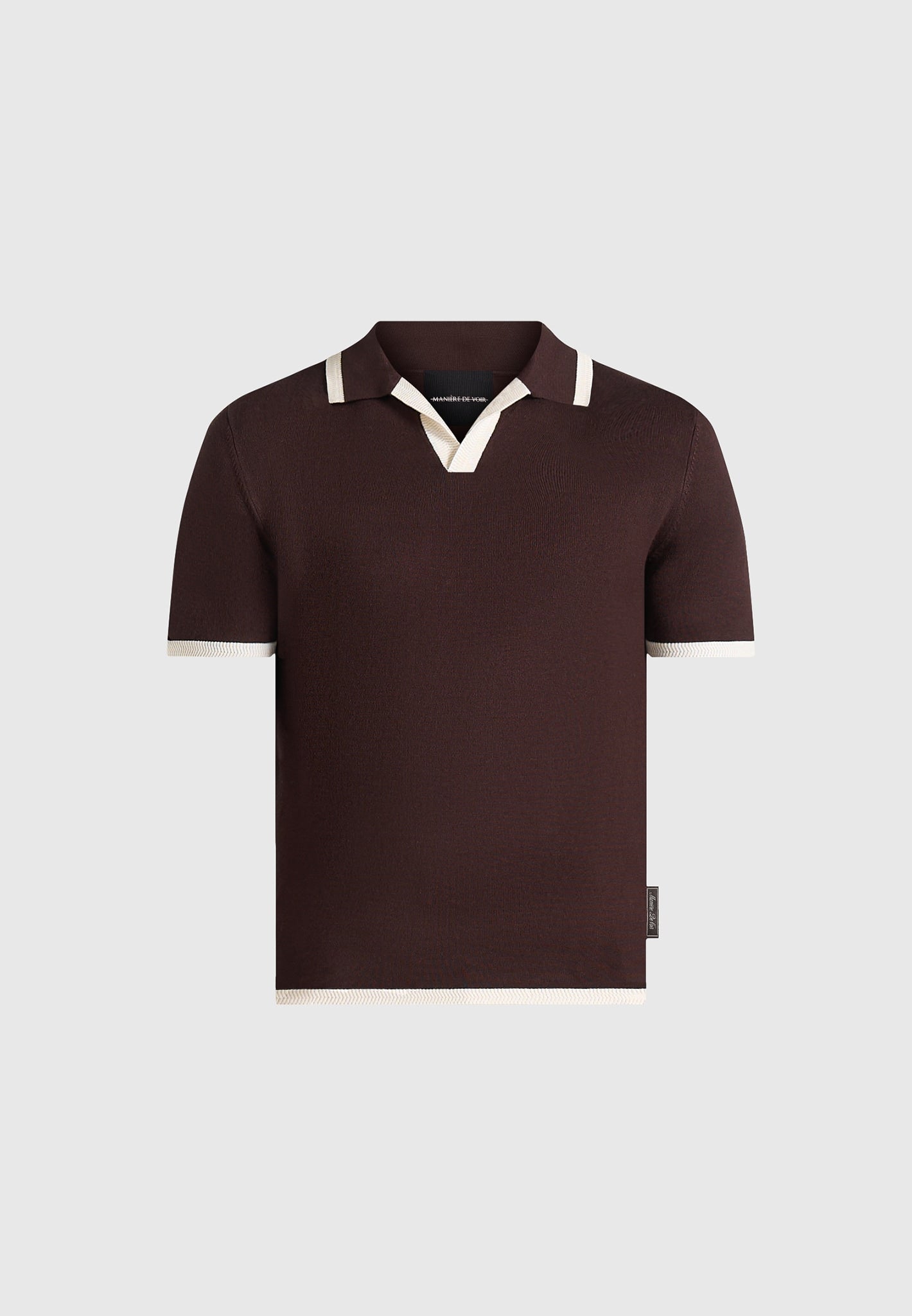 lambert-contrast-detail-knit-polo-shirt-brown