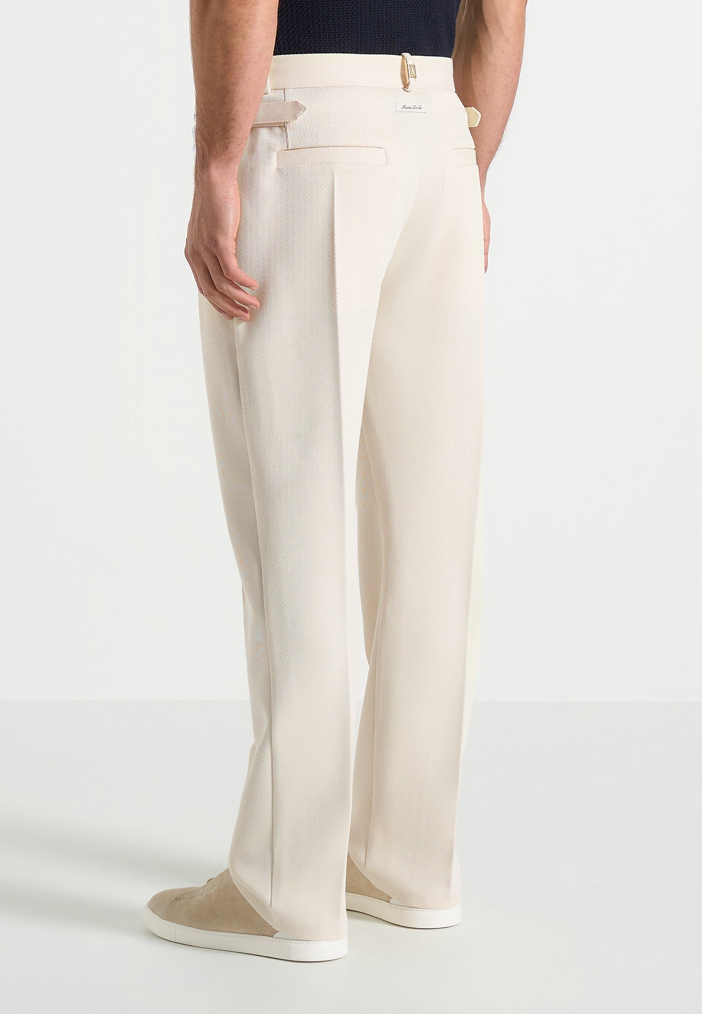 Joseph - Regular Fit Tailored Pants - Off White