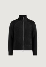 Rami - Suede & Knit Jacket - Black