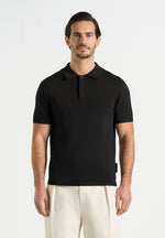 bryn-luxe-knitted-polo-top-black
