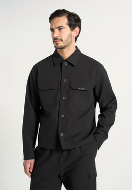 milo-textured-cargo-jacket-black