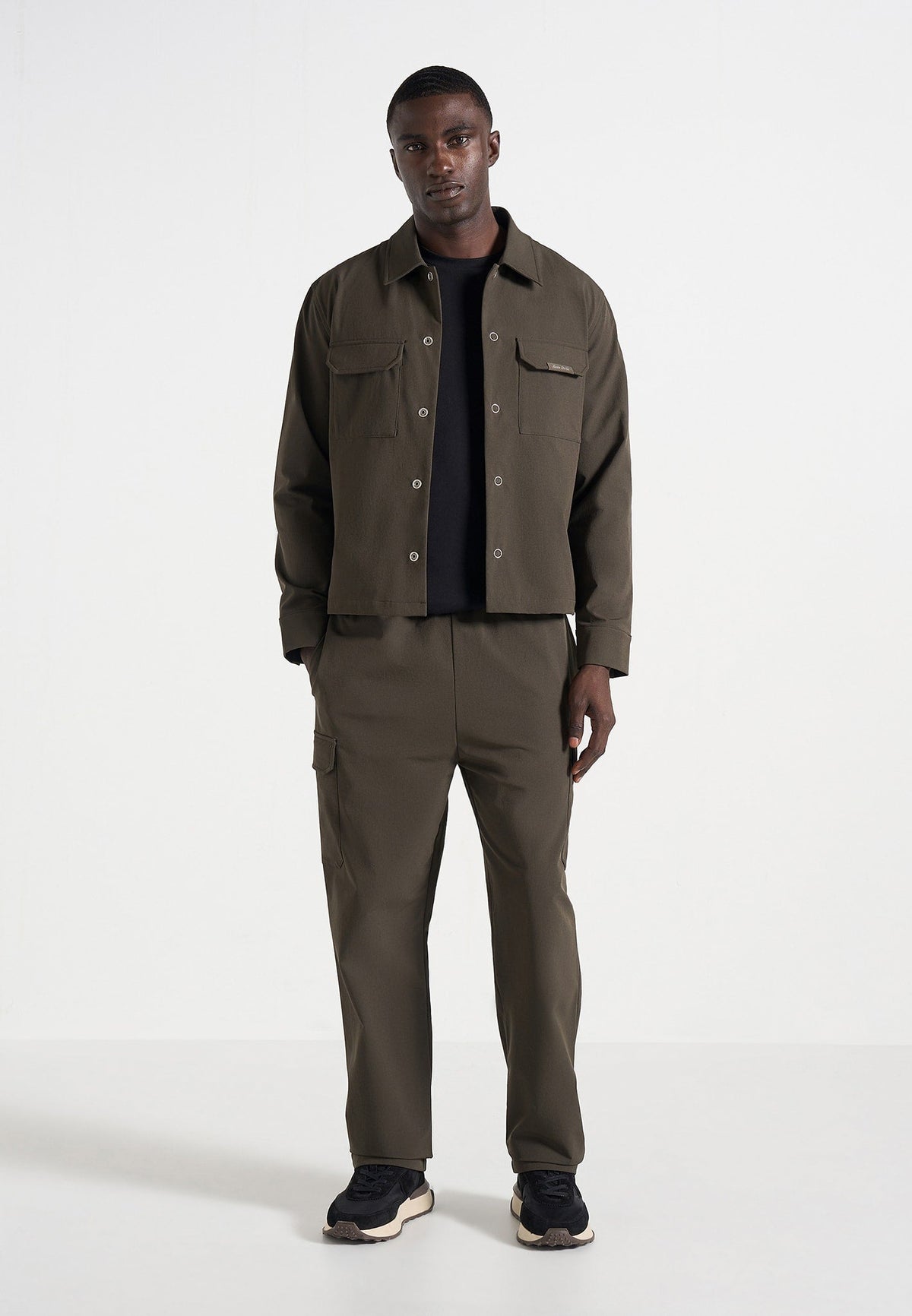 Rayan - Technical Cargo Pants - Olive