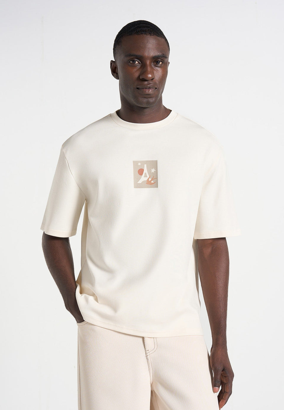 thibault-bird-detail-cotton-t-shirt-cream