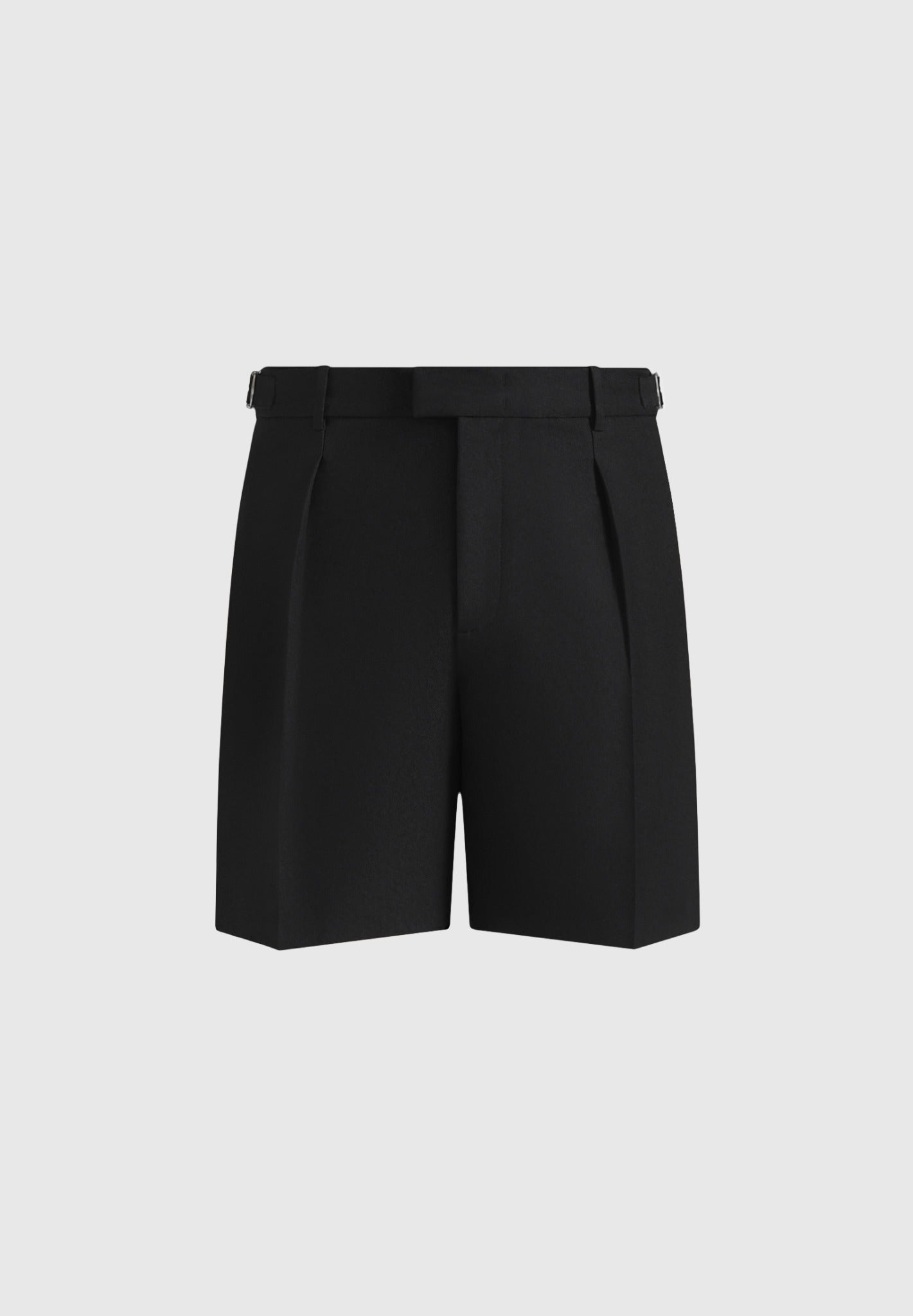 marin-tailored-pleated-shorts-black