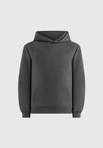 drew-neoprene-minimal-regular-fit-hoodie-charcoal-grey