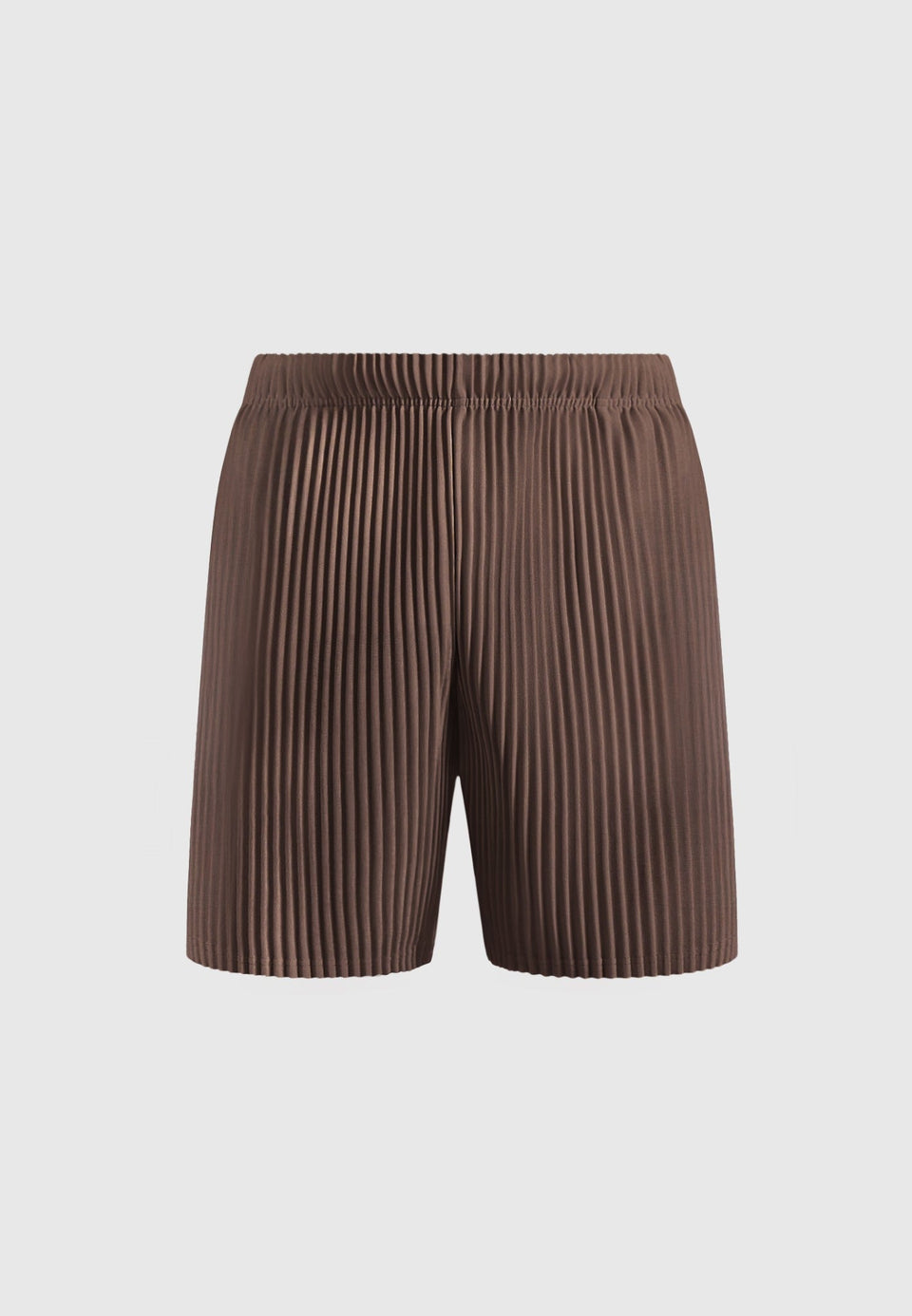 drew-pleated-shorts-brown