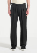 relaxed-fit-twin-pleat-tailored-trousers-black