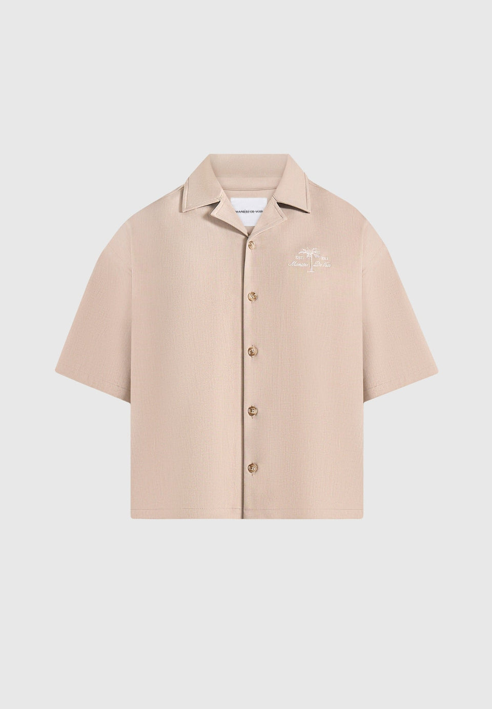 alexis-unisex-cote-dazur-boxy-shirt-beige