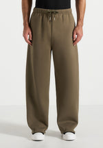 js003-unisex-signature-wide-leg-joggers-olive