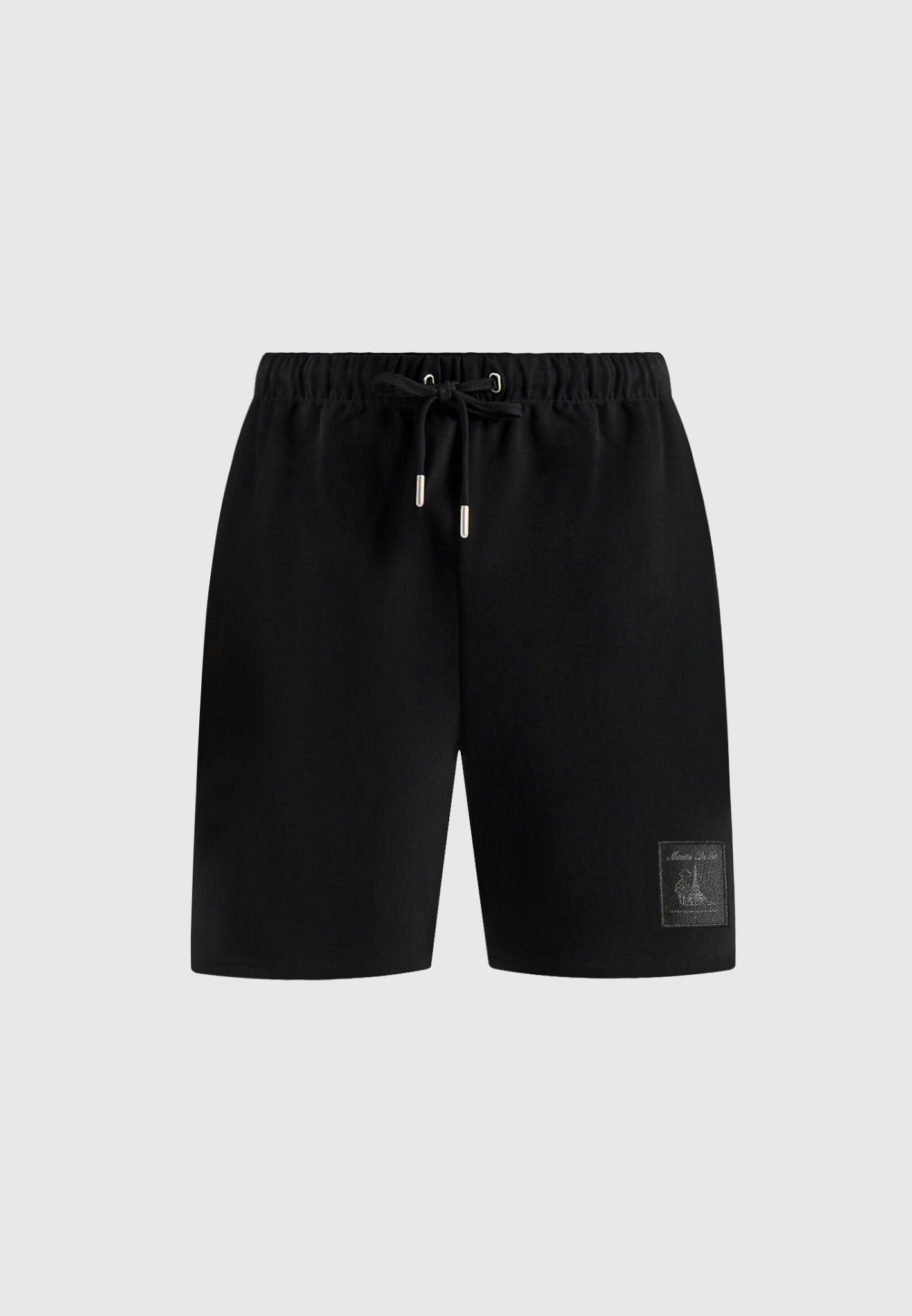 sh001-unisex-cotton-shorts-black