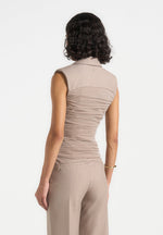 thea-mesh-ruched-waistcoat-mushroom
