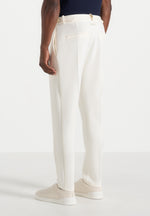 Hubert - Slim Fit Tailored Pants - Off White