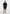 Justin - Pleated Boxy Shirt - Navy