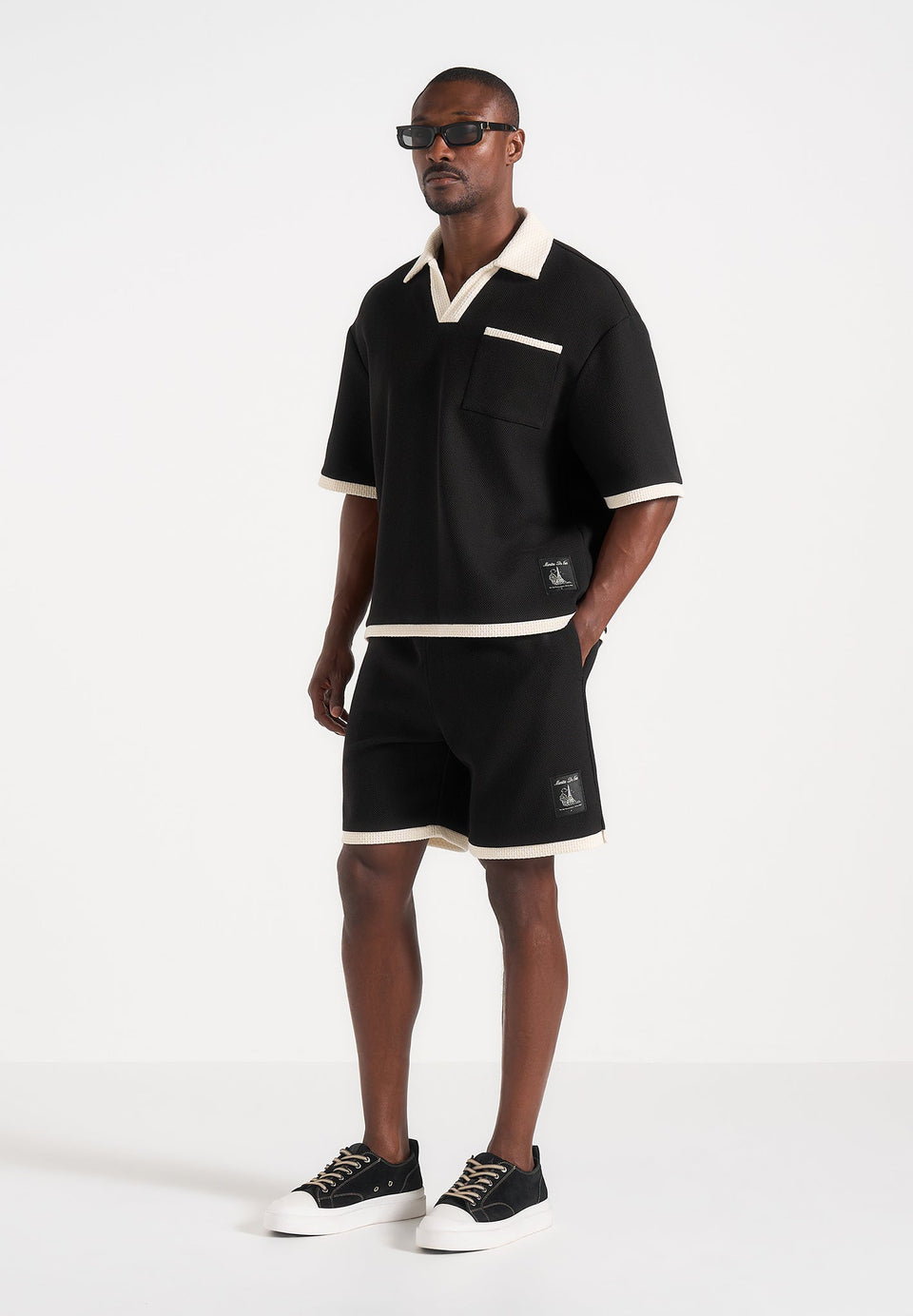 reuben-crochet-detail-shorts-black