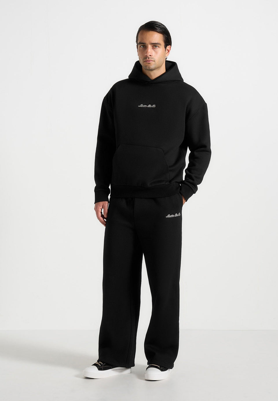 js001-unisex-signature-relaxed-fit-hoodie-black