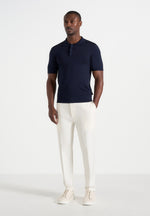 Hubert - Slim Fit Tailored Pants - Off White