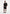 Brice - Boxy Crochet Detail Polo Shirt - Black