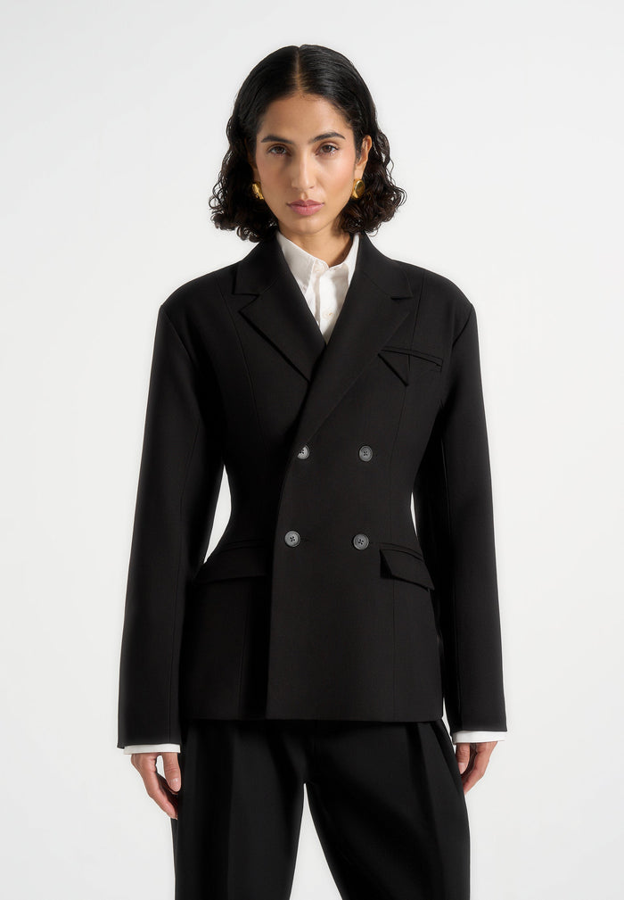 maia-double-breasted-blazer-black