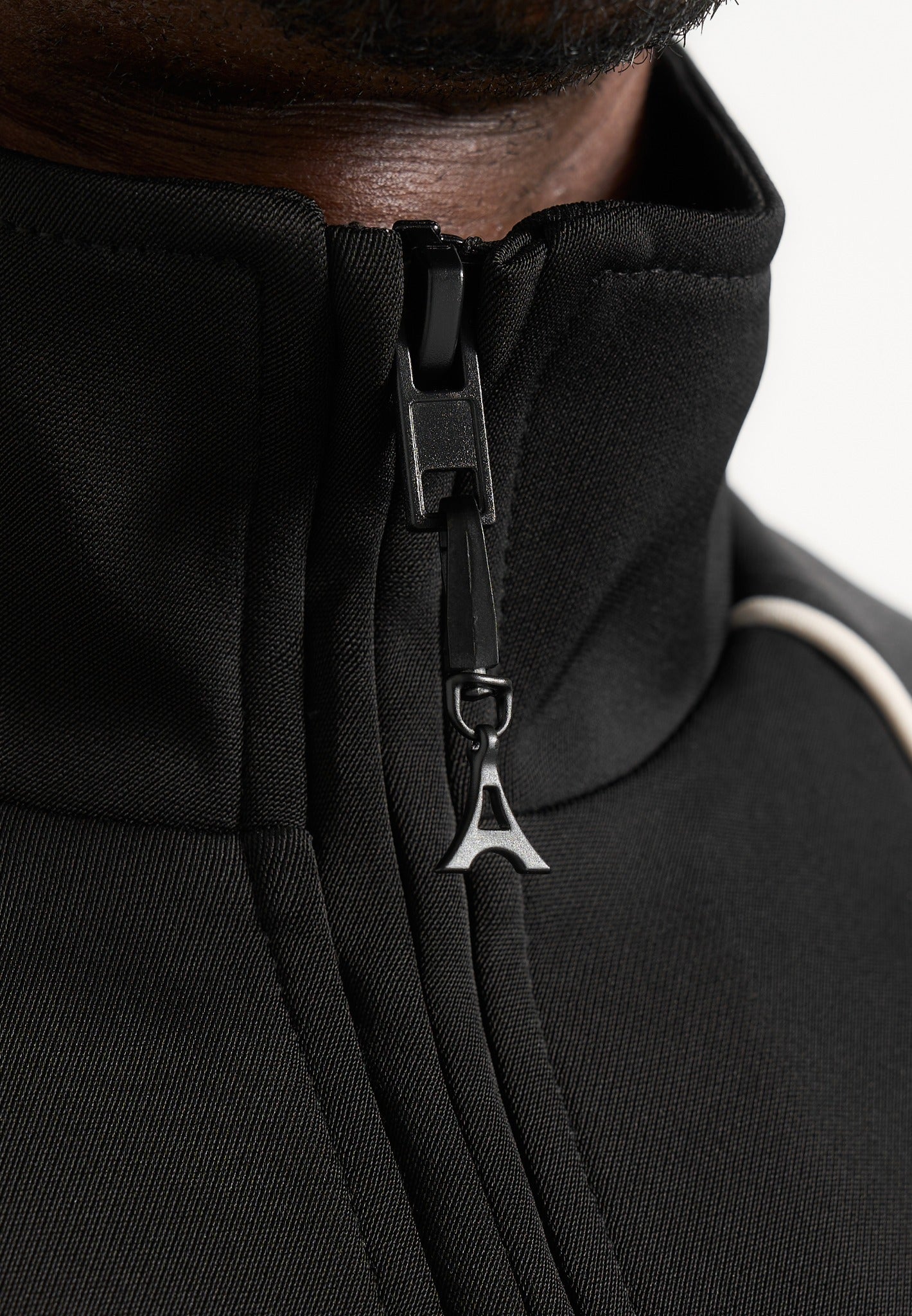 Signature - Piped Track Jacket - Black