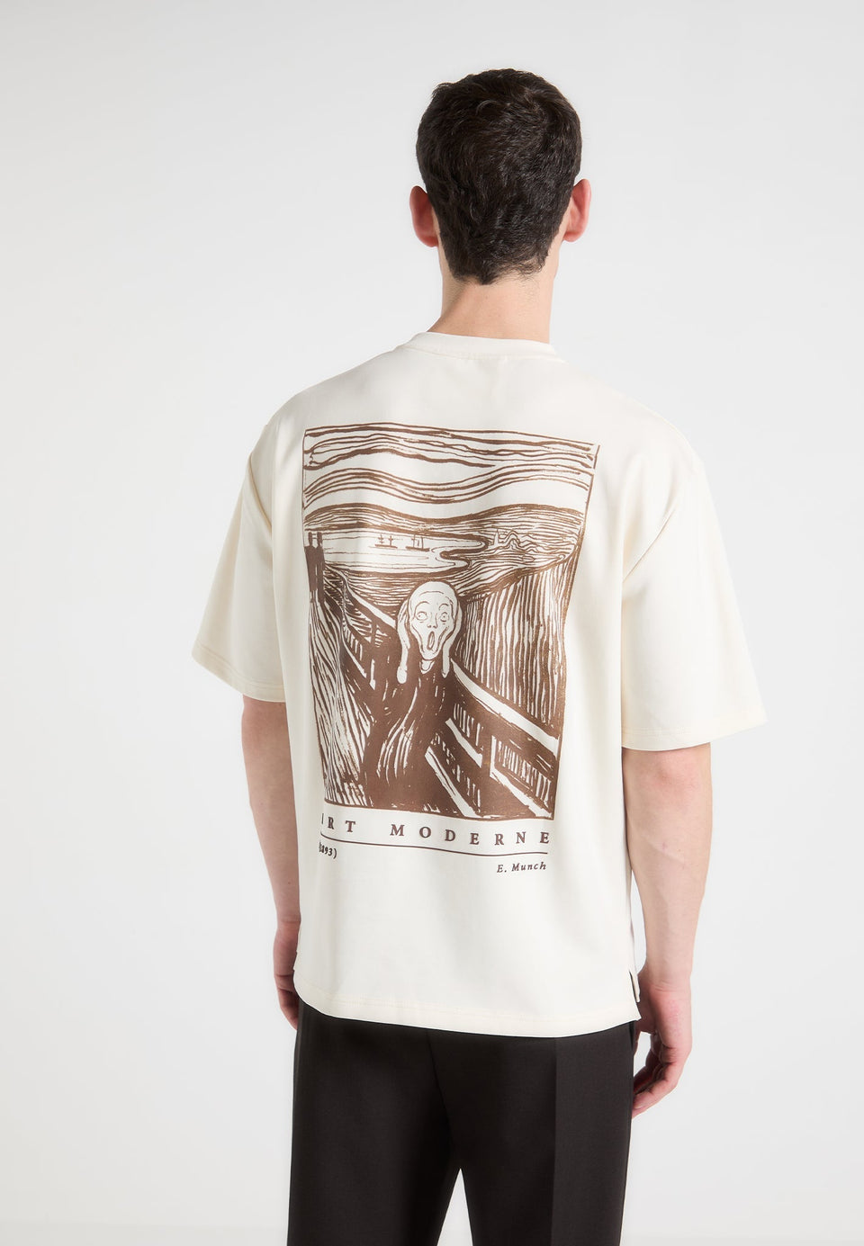 the-scream-cotton-t-shirt-cream