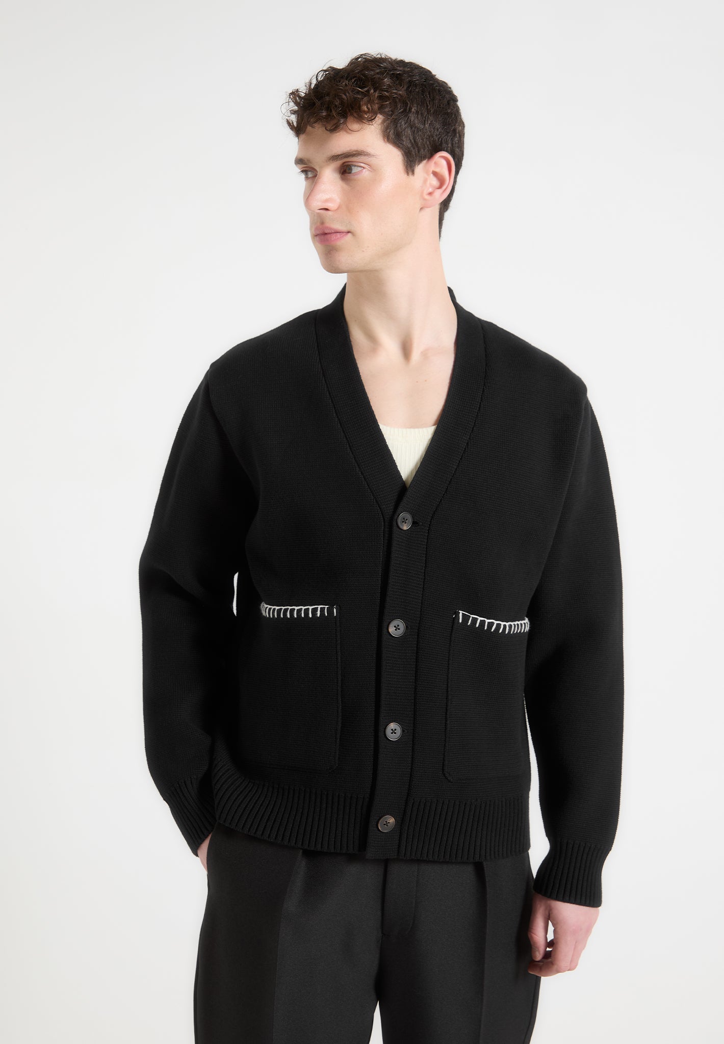 whipstitch-combed-cotton-cardigan-black 
