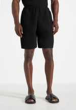 Drew - Pleated Shorts - Black