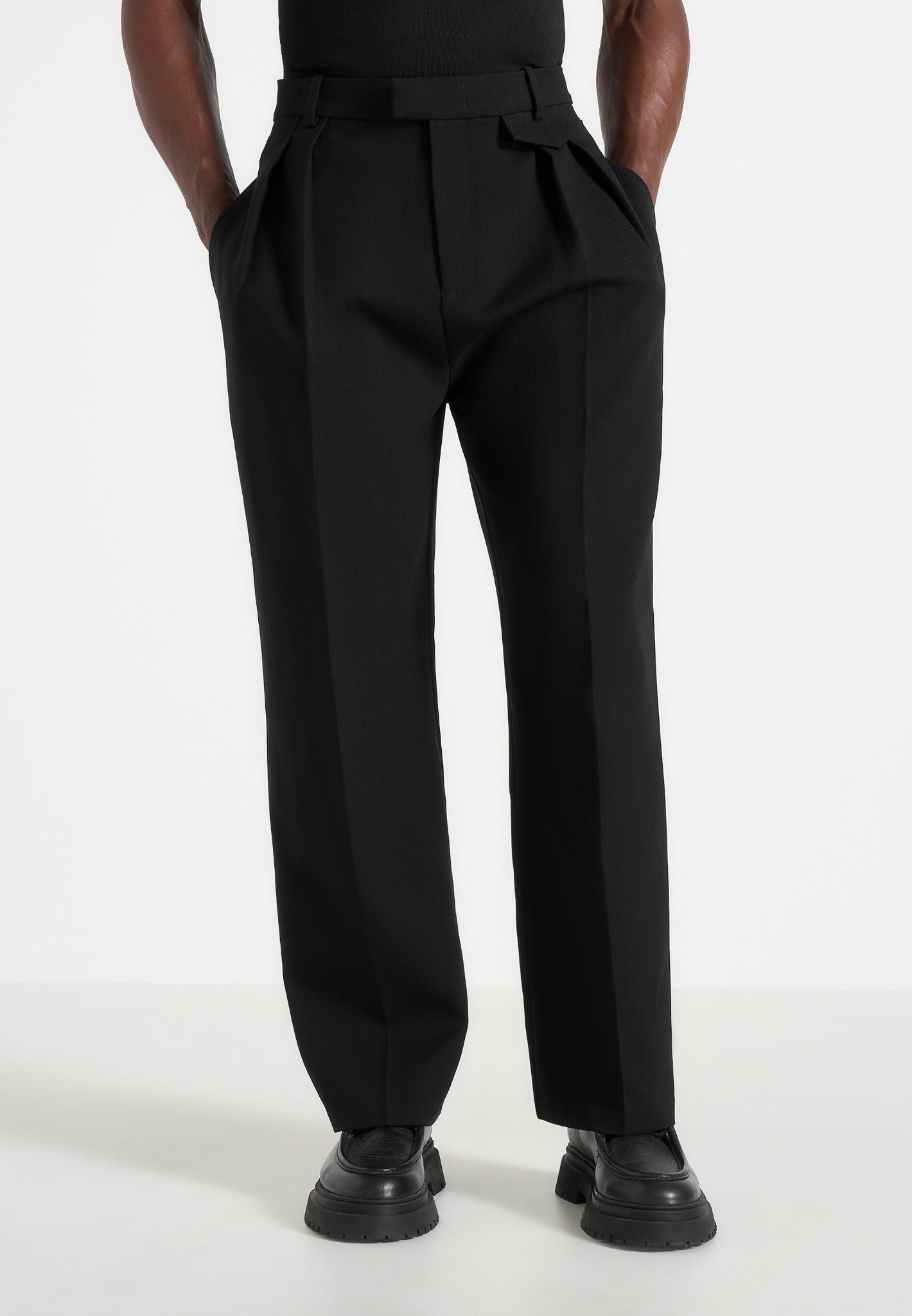 pierre-twin-pleat-tailored-trousers-black