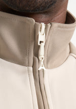 Signature - Piped Track Jacket - Taupe/Beige