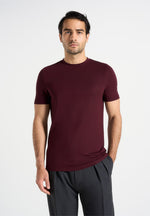 armand-fitted-luxe-t-shirt-wine-red