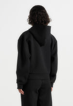 ray-unisex-neoprene-cropped-zip-hoodie-black