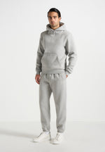 js005-signature-regular-fit-cuffed-joggers-marl-grey