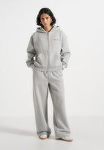 js002-unisex-signature-relaxed-fit-zip-hoodie-marl-grey