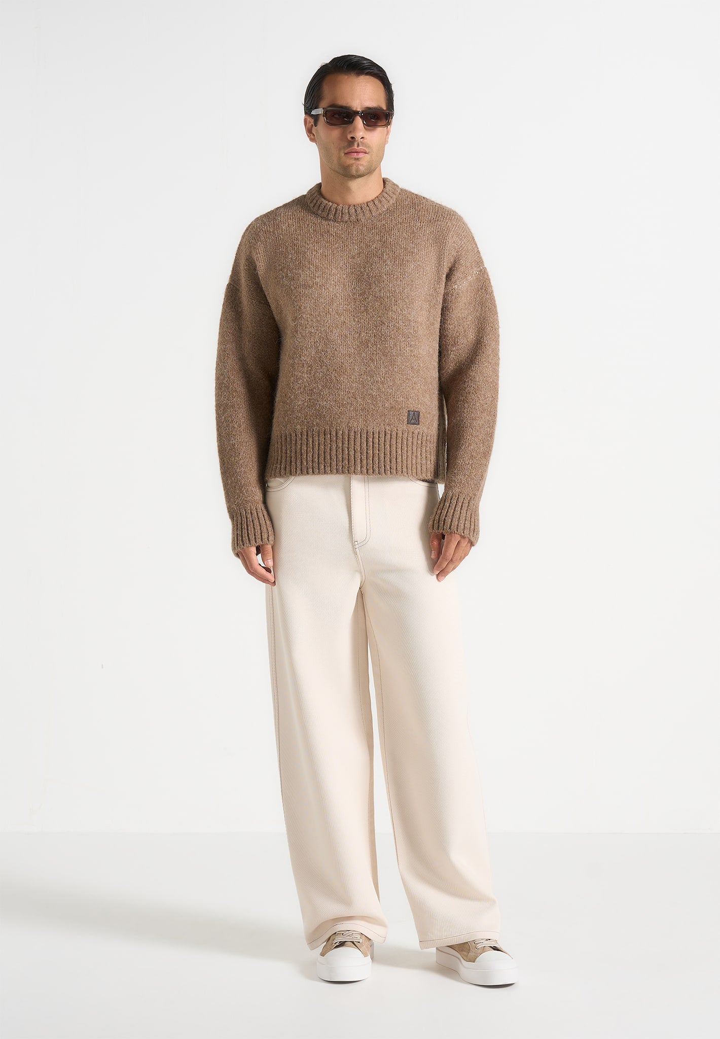 kamil-art-slogan-brushed-wool-knit-jumper-beige