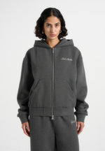 js002-unisex-signature-relaxed-fit-zip-hoodie-charcoal-grey