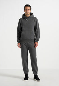 JS004 - Signature Regular Fit Hoodie - Charcoal Grey