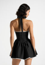 roxana-halter-neck-belted-mini-dress-black