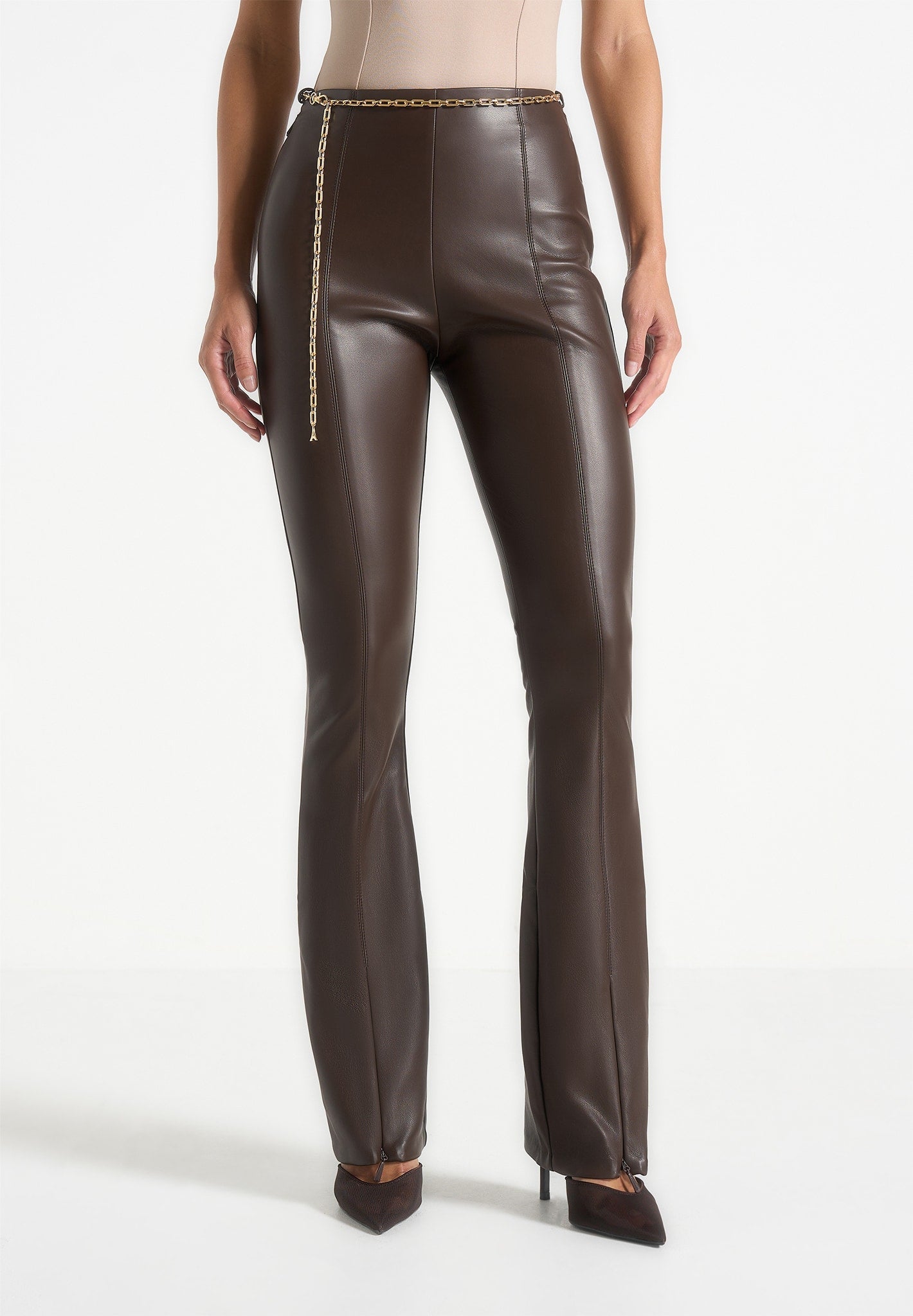ninon-leather-fit-and-flare-leggings-with-chain-brown 