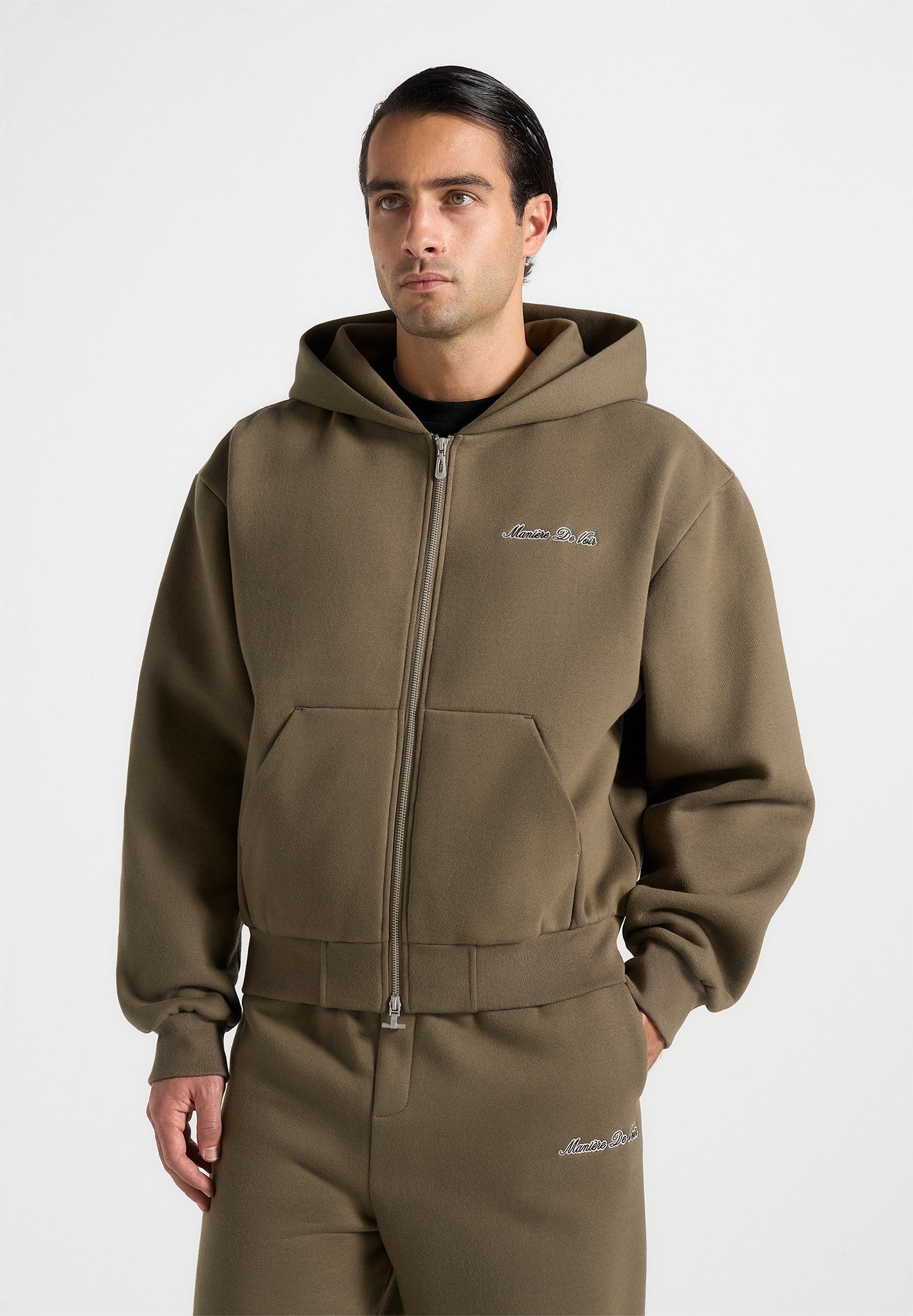 js002-unisex-signature-relaxed-fit-zip-hoodie-olive 