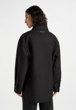 Joy - Tailored Oversized Shirt - Black