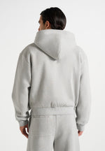 js002-unisex-signature-relaxed-fit-zip-hoodie-marl-grey