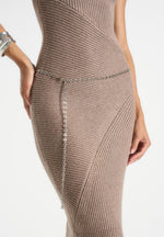 belina-halter-neck-knitted-maxi-dress-with-chain-taupe