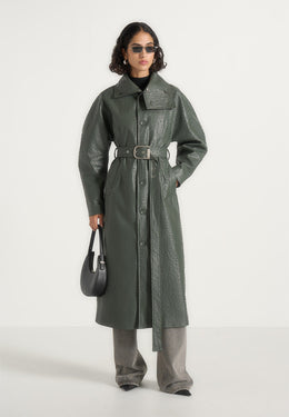 leyna-ostrich-hourglass-belted-coat-olive