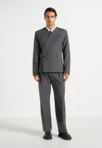 Timeo - Tailored Kimono Blazer - Grey
