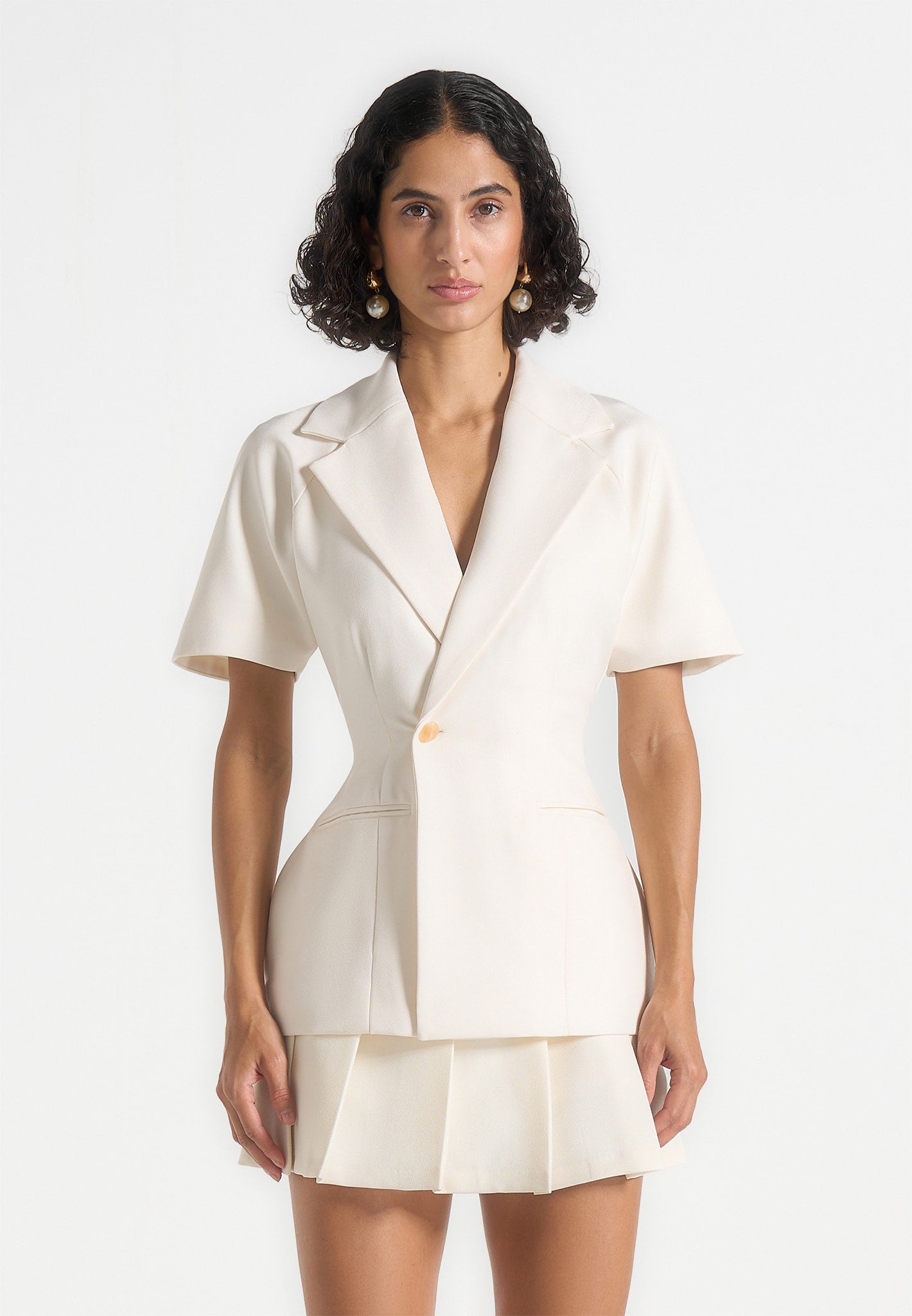 malika-double-breasted-short-sleeve-blazer-cream 