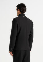 Timeo - Tailored Kimono Blazer - Black