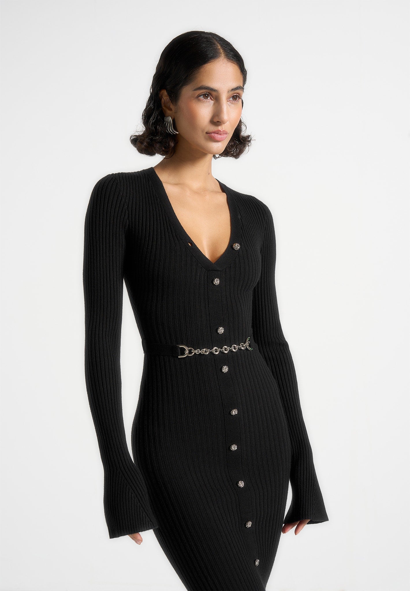 assia-long-sleeve-knitted-midaxi-dress-with-belt-black 