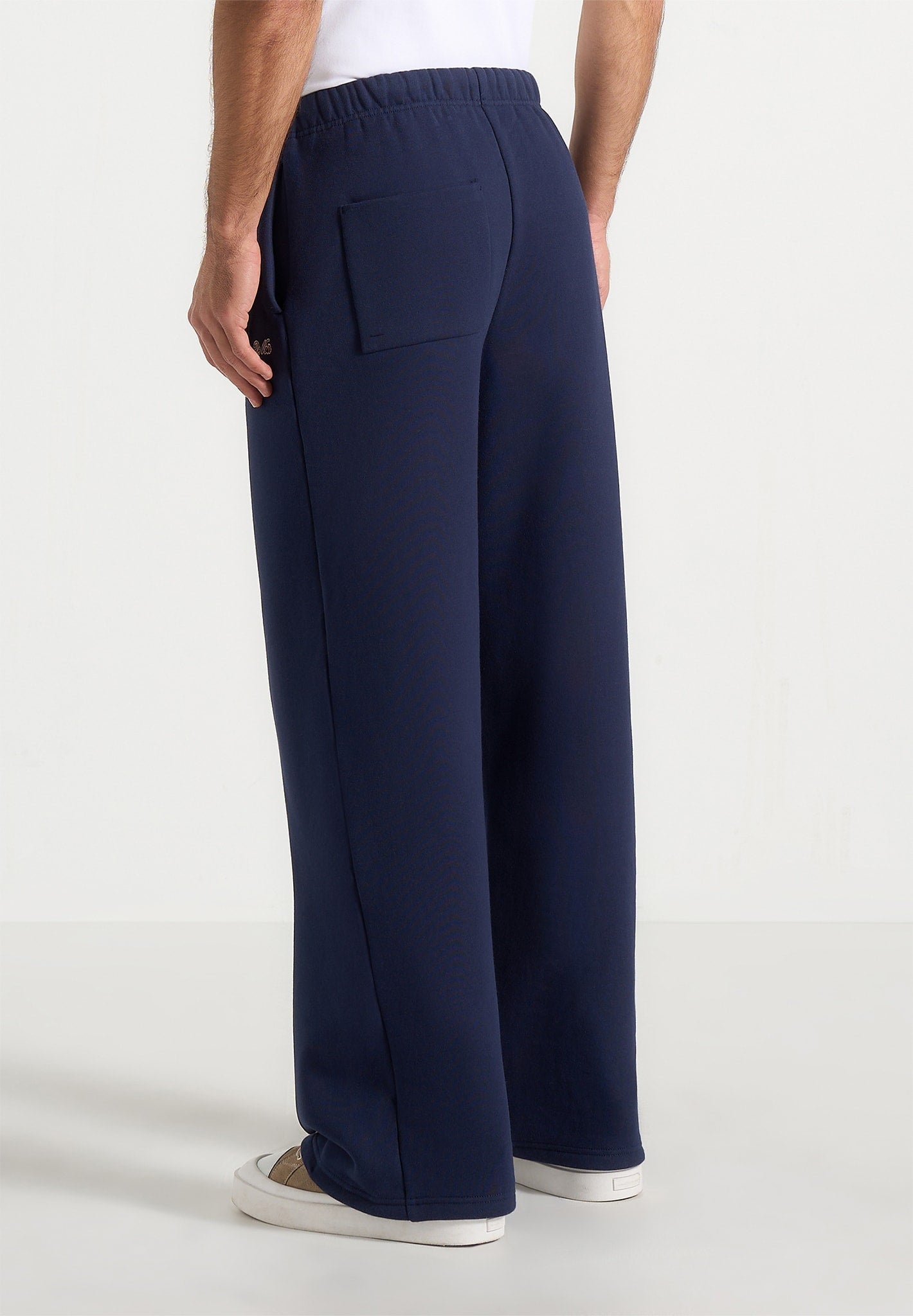js003-unisex-signature-wide-leg-joggers-navy