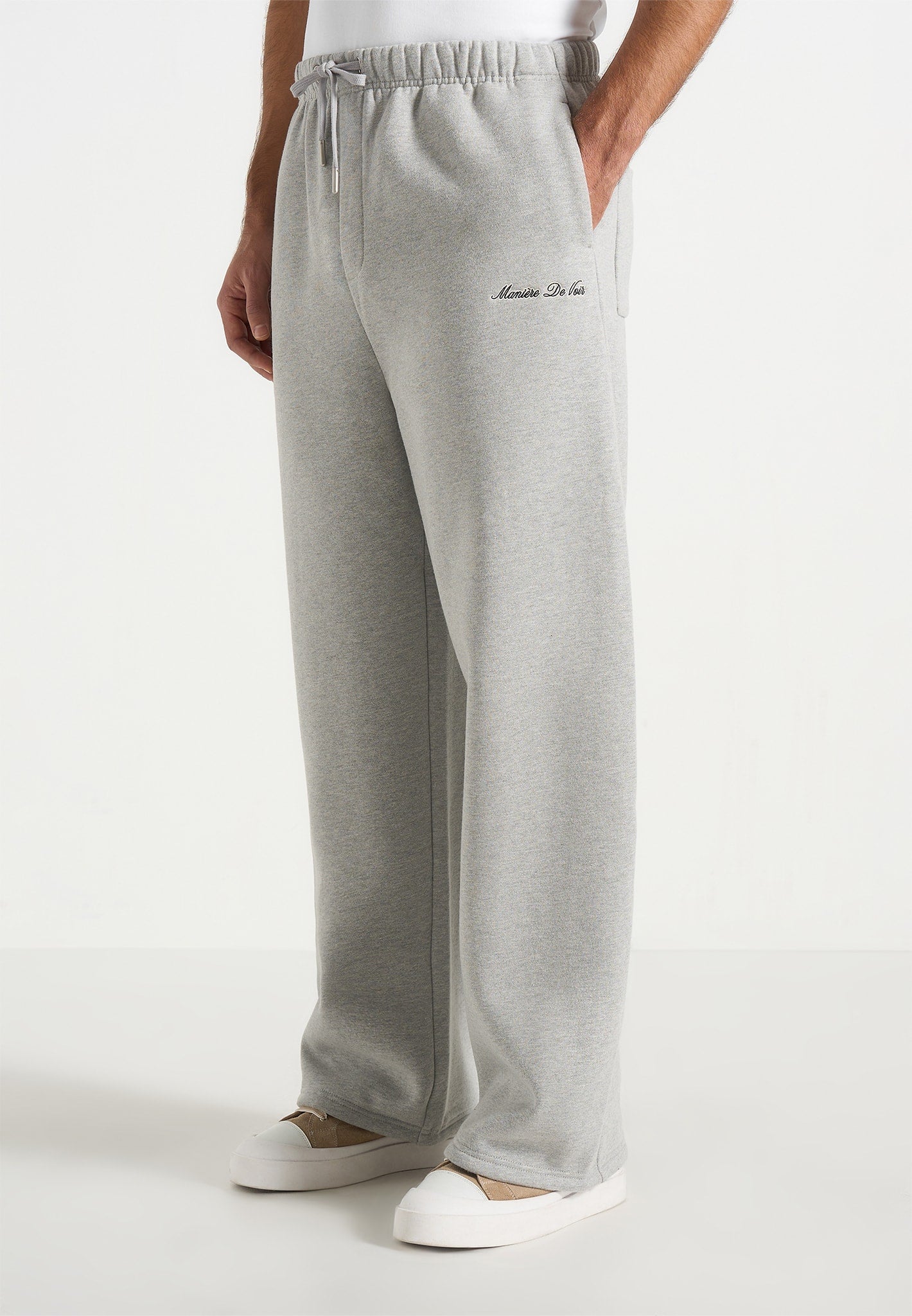 js003-unisex-signature-wide-leg-joggers-marl-grey 